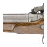 Perkussionspistole im Kasten, L&uuml;ttich, um 1850