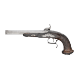 Perkussionspistole, Frankreich, um 1850