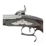 Perkussionspistole, Frankreich, um 1850