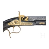 Luxus-Perkussionspistolen mit zugeh&ouml;rigem Kasten, F. P. Geerinckx Nachfolge, Paris, um 1850/60