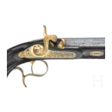 Luxus-Perkussionspistolen mit zugeh&ouml;rigem Kasten, F. P. Geerinckx Nachfolge, Paris, um 1850/60