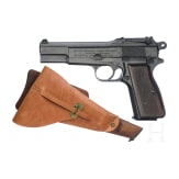 FN, Mod. HP 35 "Capitan", mit Anschlagbrett
