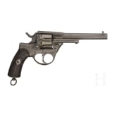 Ordonnanzrevolver Pirlot Fr&egrave;res, Mod. 1872, Umbau - Versuch Zentralz&uuml;ndung