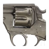 Ordonnanzrevolver Pirlot Fr&egrave;res, Mod. 1872, Umbau - Versuch Zentralz&uuml;ndung