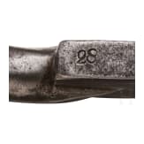 Haubajonett zum J&auml;gerstutzen M 1796 und M 1807, &Ouml;sterreich