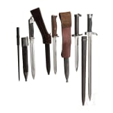 F&uuml;nf Bajonette, international, 19./20. Jhdt.