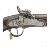Ein Paar gezogene Kolbenpistolen M 1818/43 mit Anschlagschaft