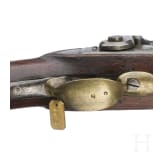 Ein Paar gezogene Kolbenpistolen M 1818/43 mit Anschlagschaft