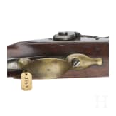 Ein Paar gezogene Kolbenpistolen M 1818/43 mit Anschlagschaft und Zubeh&ouml;r