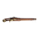 Ein Paar gezogene Kolbenpistolen M 1818/43 mit Anschlagschaft und Zubeh&ouml;r