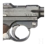 Pistole 08, DWM, 1914, in Tasche