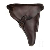 Pistole 08 DWM, 1917, mit Holster