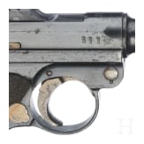 Pistole 08 DWM, 1917, mit Holster