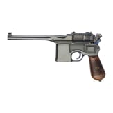 Mauser C96/16 mit Anschlagkasten