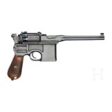 Mauser C96/16 mit Anschlagkasten