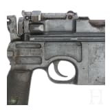 Mauser C 96/16, mit Anschlagkasten