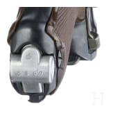 Pistole 08, Krieghoff, 1936, mit Luftwaffen-Koffertasche