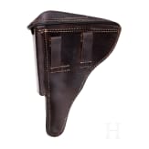 Koffertasche und Fangriemen zur Pistole 08, datiert 1917
