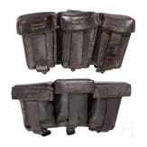 Zwei Patronentaschen M11 der Kavallerie
