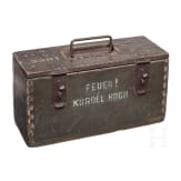 Zwei Gurttrommeln zum MG 08/15 im Transportkasten