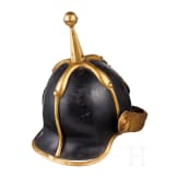 A helmet for members of the "Guardia Civica Pontificia" from the pontificate Pius IX (1846-78)