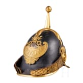 A helmet for members of the "Guardia Civica Pontificia" from the pontificate Pius IX (1846-78)