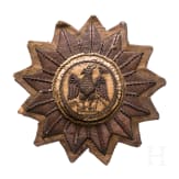 An embroidered fabric star with phoenix, 19th/20th century