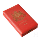 A case for Civil Merit Order 3rd class, 1st model with princely crown, circa 1900/1905