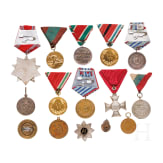 15 Auszeichnungen, Bulgarien, 1910 - 1980