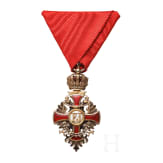 Franz-Joseph-Orden - Ritterkreuz mit Widmung
