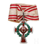 Ehrenzeichen vom Roten Kreuz 1. Klasse mit Kriegsdekoration