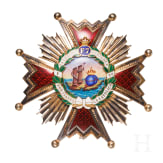 K&ouml;niglich Amerikanischer Orden Isabellas der Katholischen - Bruststern zum Gro&szlig;kreuz