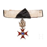 Order of St. Gregory the Great - a Commander's cross for military merit