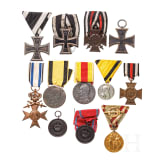 Twelve German decorations, 1st third of the 20th century
