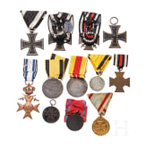 Twelve German decorations, 1st third of the 20th century