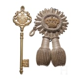 From Bavarian aristocratic property - A royal Bavarian chamberlain's key, Prince Regent period