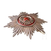 From Bavarian aristocratic property - a breast star for the 1st class of the Russian Order of Saint Anne, last 3rd of the 19th century