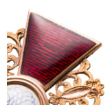 From Bavarian aristocratic property - A cased cross 1st class of the russian Order of St. Anna