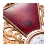 From Bavarian aristocratic property - A cased cross 1st class of the russian Order of St. Anna