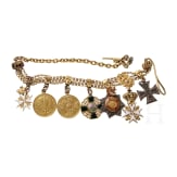 A seven-piece miniature necklace from Bavarian aristocratic property