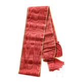 A sash of the Russian Order of St. Anne