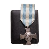 King Ludwig III - a commemorative cross for the members of both chambers, 1918