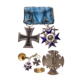 A small collection of awards, World War I