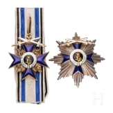 General der Infanterie Maximilian von Montgelas (1860 - 1938) &ndash; a cased 2nd Class Royal Bavarian Order of Military Merit with Star and Swords