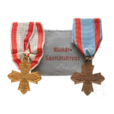 Grand Duchy of Hesse - two Military Medical Crosses 1914
