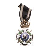House Order of Hohenzollern - a Knight's Cross with swords