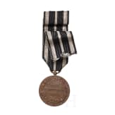 Two medals of the House Order of Hohenzollern