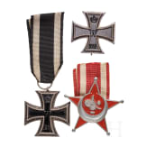 An Iron Cross 1914 1st and 2nd class