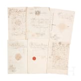 A certificate for the Iron Cross 2nd class of 1813