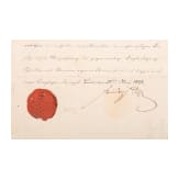 A certificate for the Iron Cross 2nd class of 1813